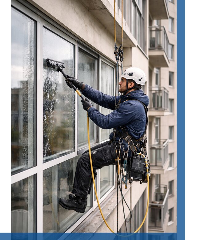 Мойка балконного остекления в Пушкине от 3786 р. | ВЫСОТНИК-Пшн