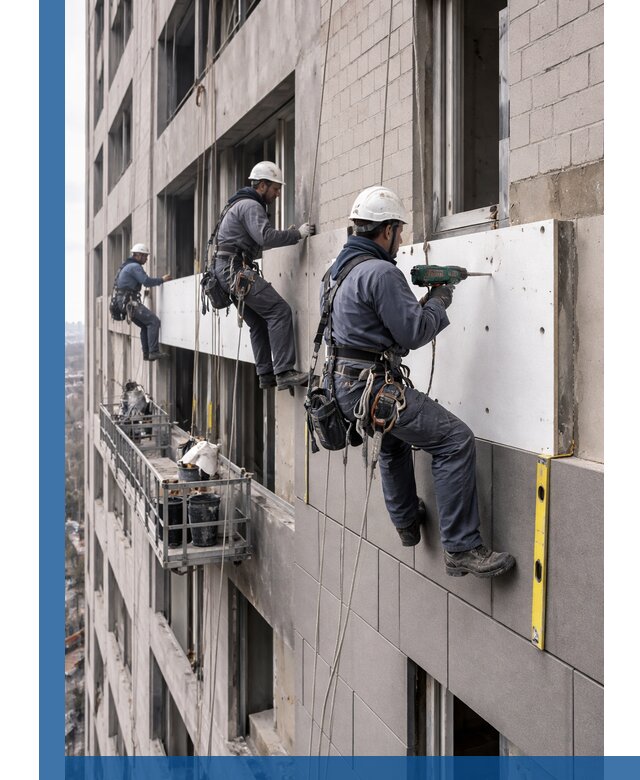 Монтаж фасадных термопанелей высокого качества в Пушкине