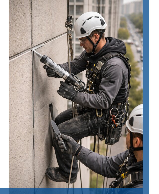 Первичная герметизация швов в Пушкине от 649 р. | ВЫСОТНИК-Пшн