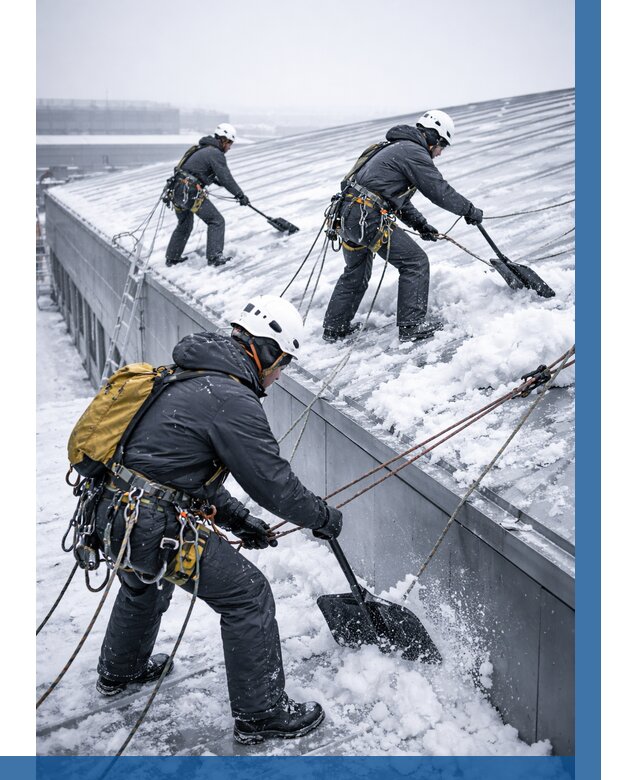 Очистка навесов от снега в Пушкине от 4868 р. | ВЫСОТНИК-Пшн