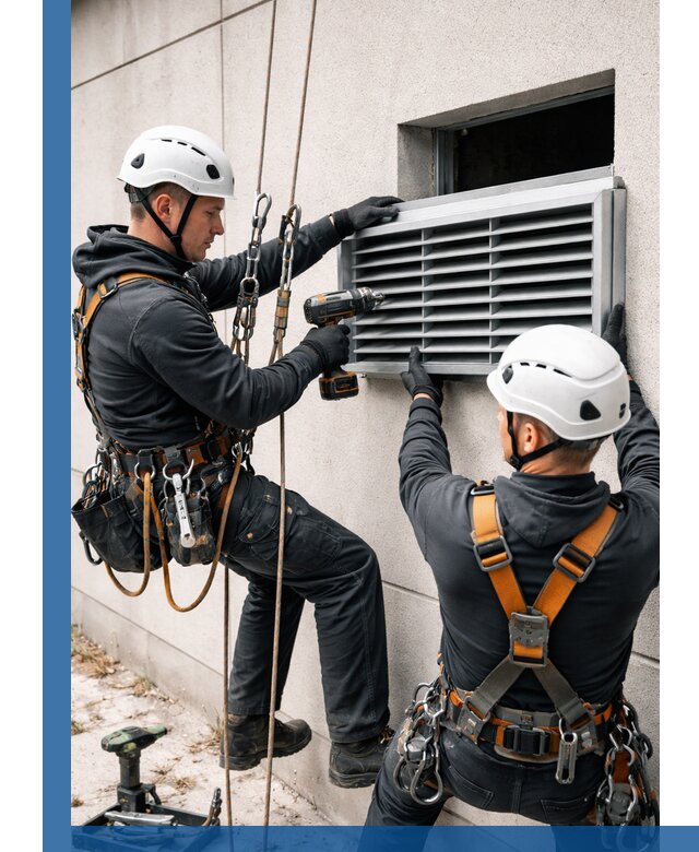 Монтаж вентиляционных решеток в Пушкине профессиональный сервис