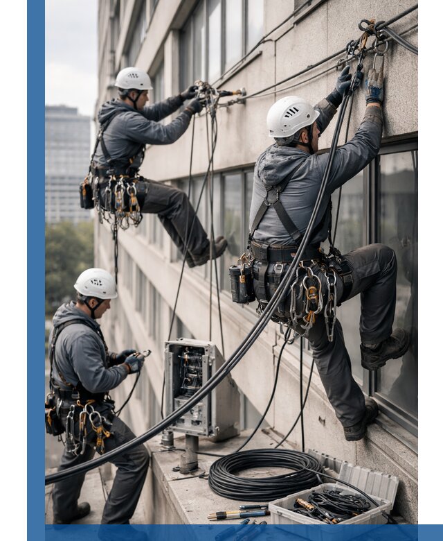 Прокладка оптоволоконного кабеля в Пушкине под ключ с тестированием