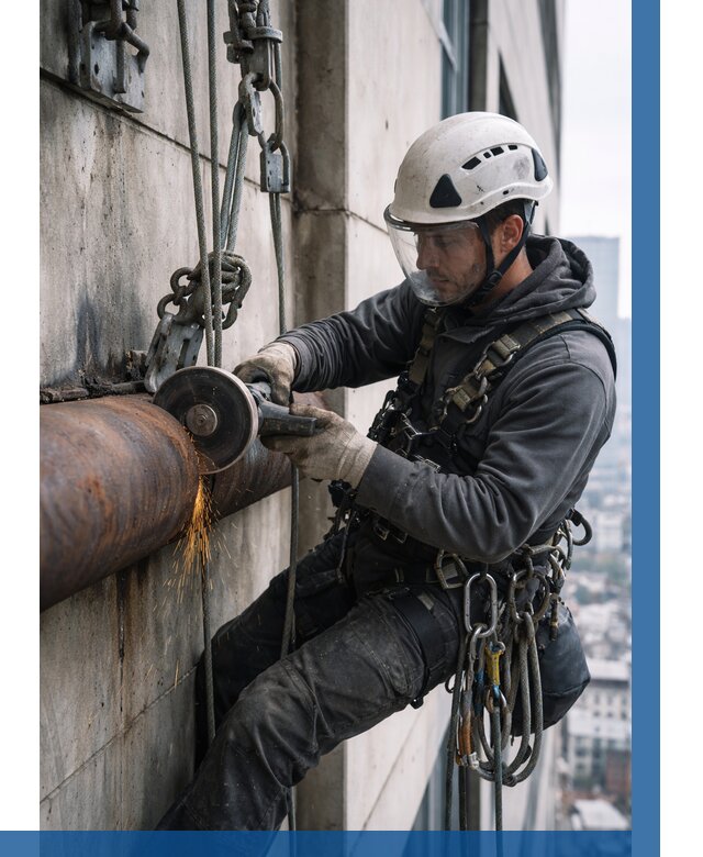 Резка металла на высоте в Пушкине по цене от 4868 р. | ВЫСОТНИК-Пшн