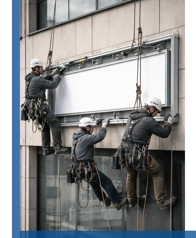 Профессиональный монтаж светового короба под ключ в Пушкине