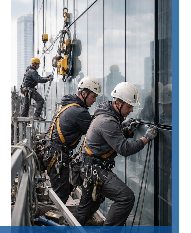 Структурное остекление фасадов в Пушкине от 10276 р. | ВЫСОТНИК-Пшн