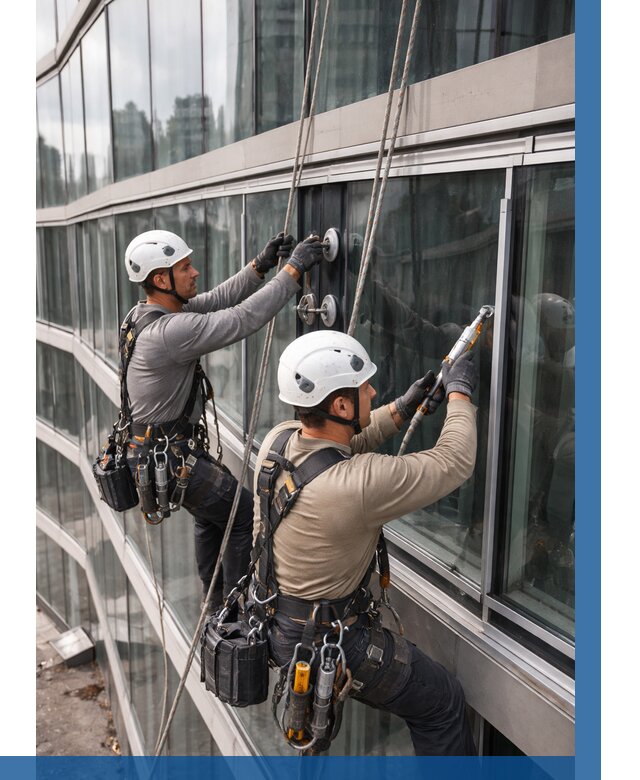 Радиусное остекление фасада в Пушкине от 12980 р. | ВЫСОТНИК-Пшн