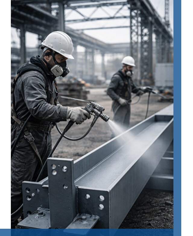 Антикорроз. обработка металлоконстр. в Пушкине от 487 р. | ВЫСОТНИК-Пшн