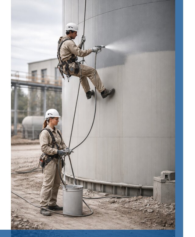 Покраска резервуаров в Пушкине от 1298 р. | ВЫСОТНИК-Пшн — заказать