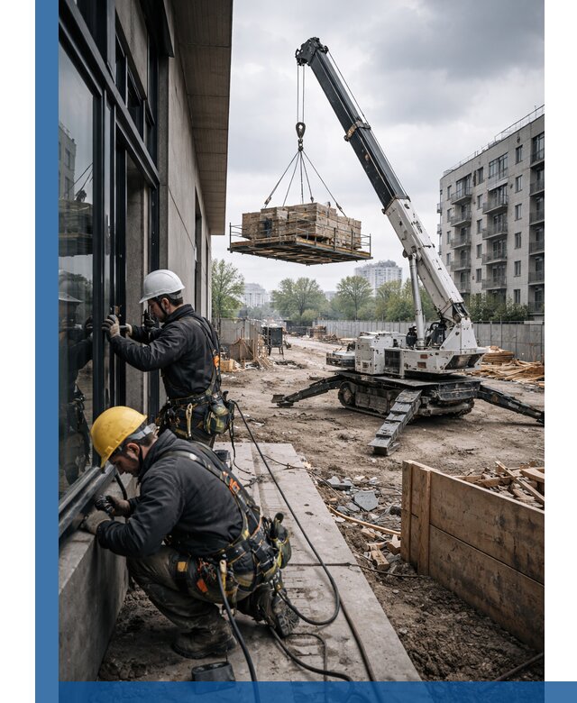 Аренда крана Пионер в Пушкине для строительных работ