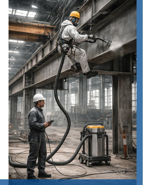 Обеспыливание конструкций в цехе в Пушкине от 4543 р. | ВЫСОТНИК-Пшн