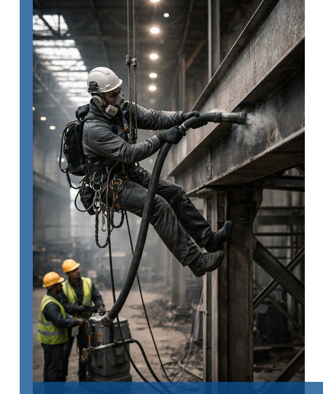 Обеспыливание конструкций в цехах промышленного производства в Пушкине