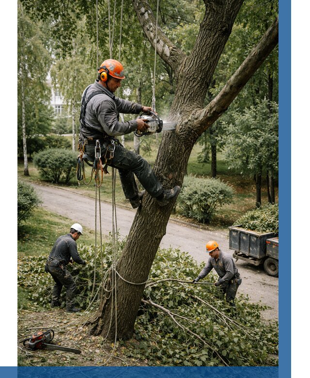 Кронирование деревьев в Пушкине от 7031 р. | ВЫСОТНИК-Пшн