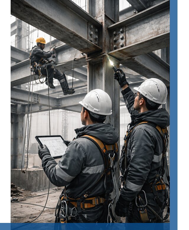 Обследование металлоконструкций в Пушкине от 5949 р. | ВЫСОТНИК-Пшн